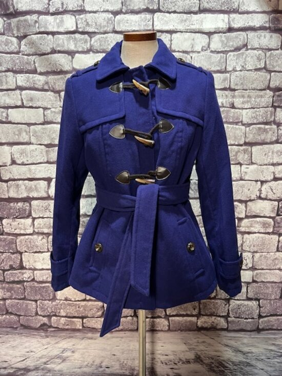 George Jackets & Blazers - George Blue Long Sleeve Coat Size M